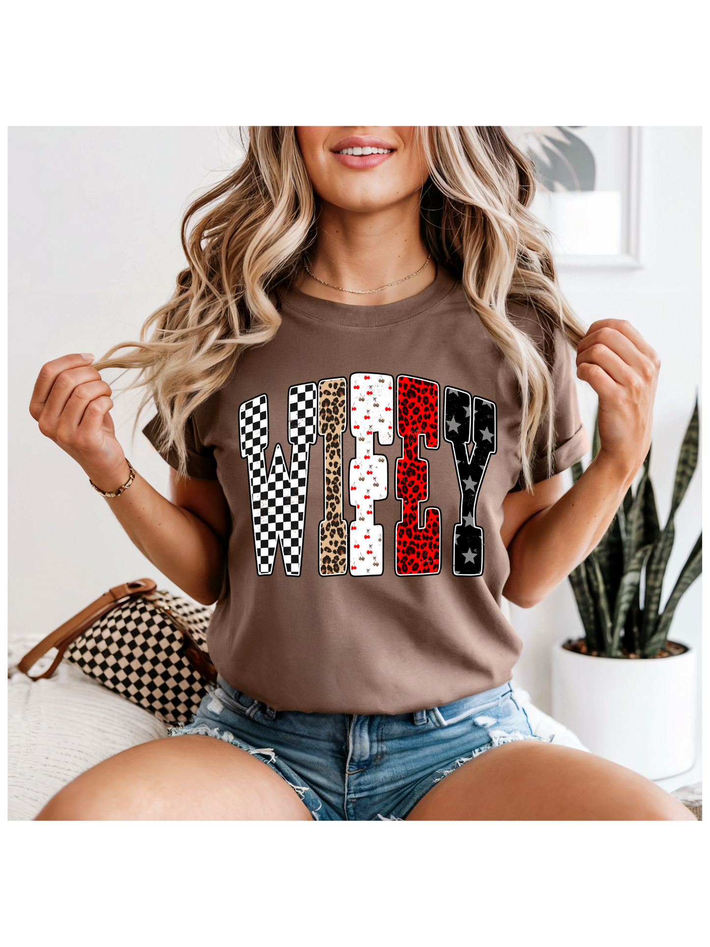 Checkered and Leopard WIFEY