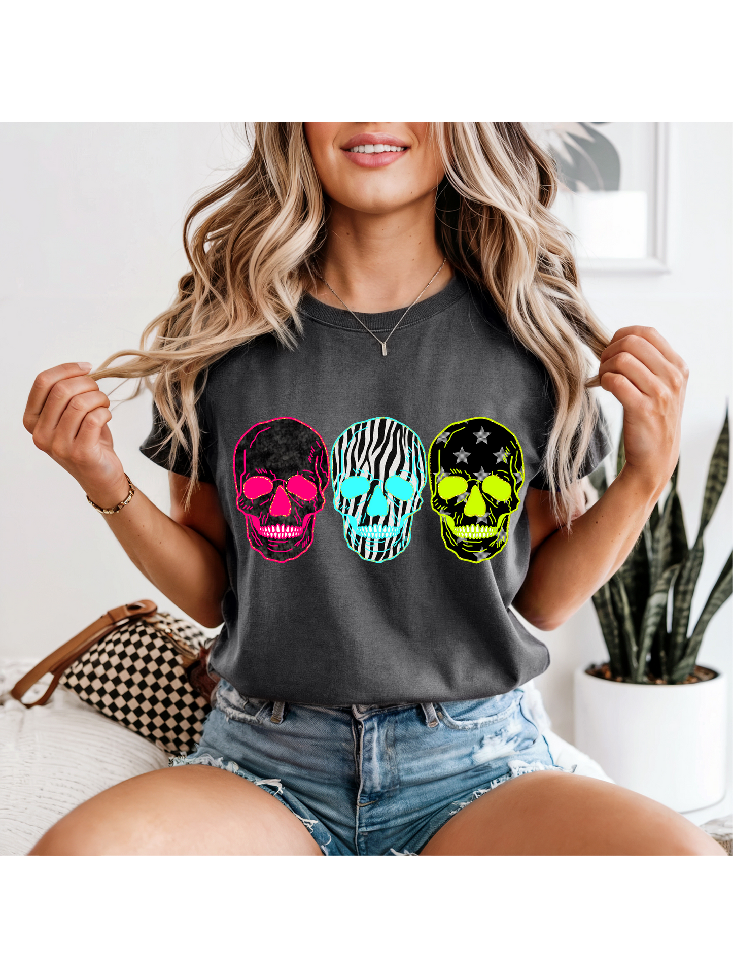 Neon Skulls
