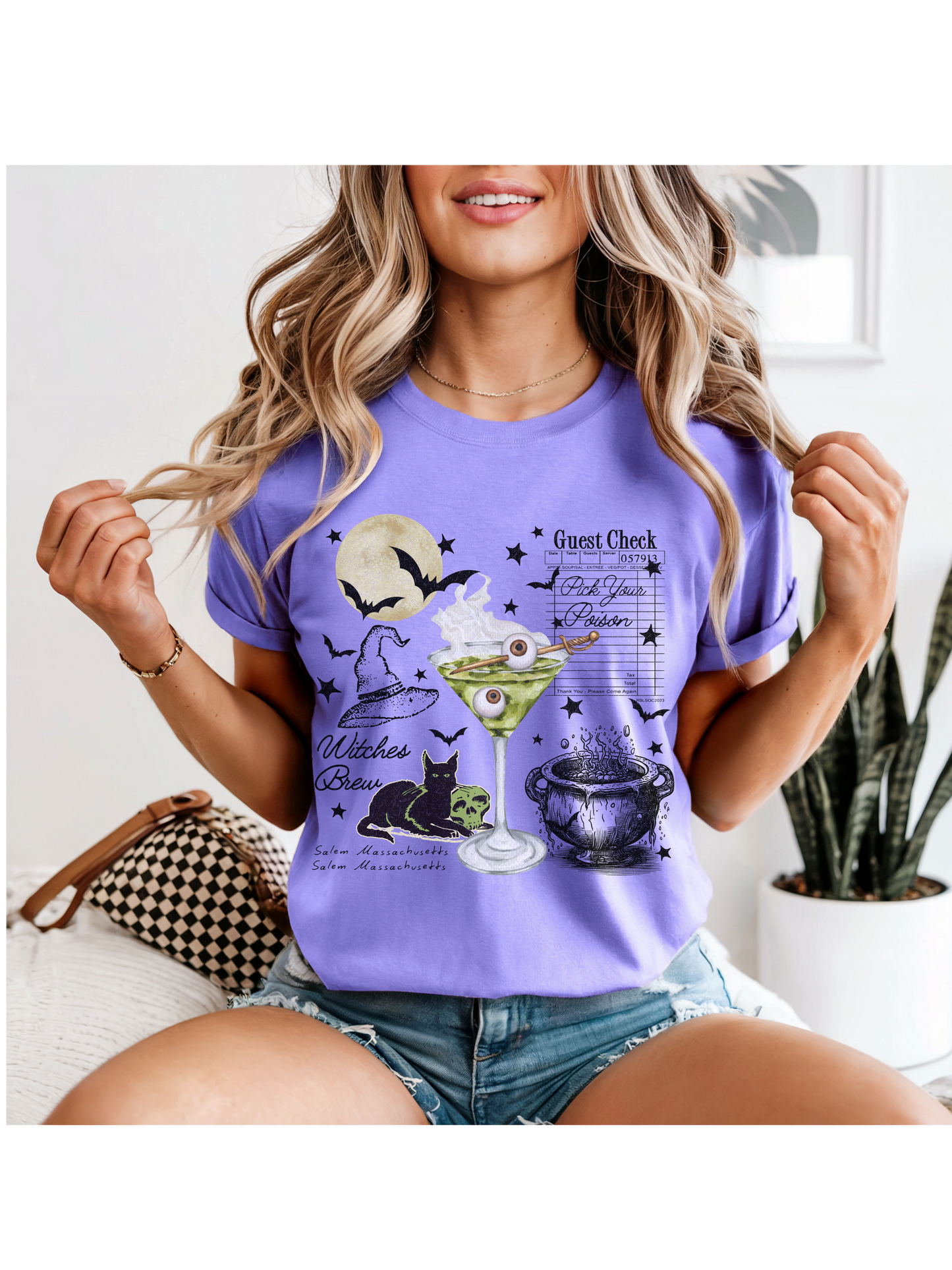Spooky Witch Cauldron w/ Guest Check