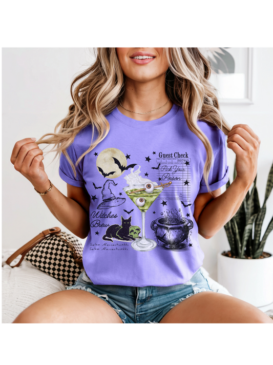 Spooky Witch Cauldron w/ Guest Check