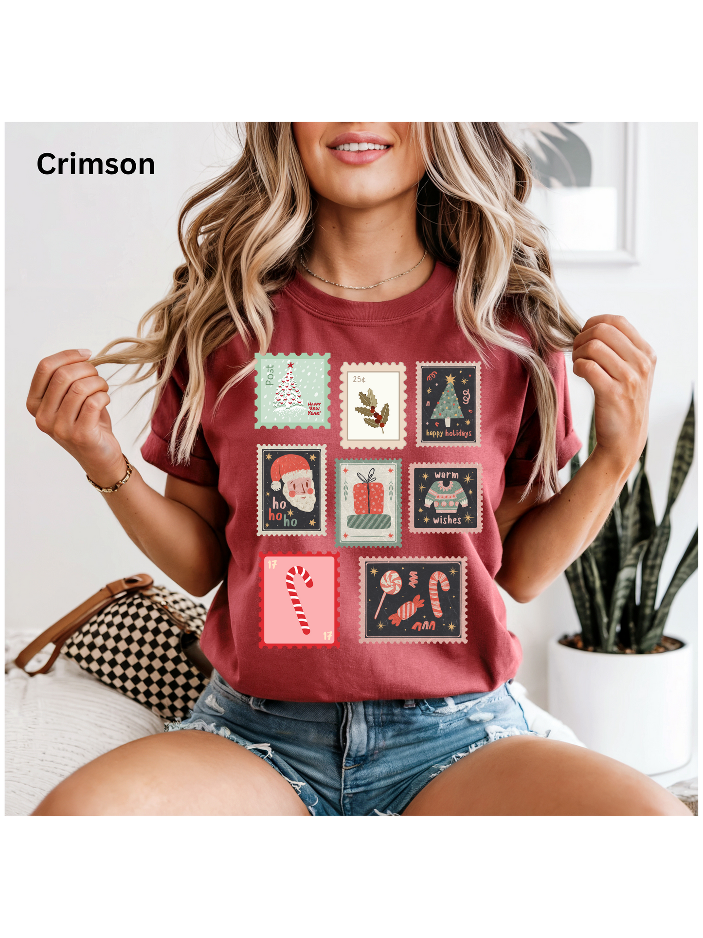Cute Christmas Postage Stamps