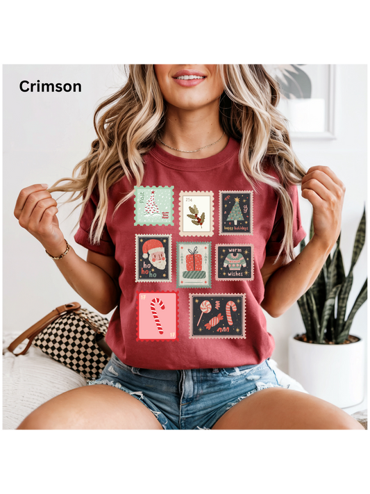 Cute Christmas Postage Stamps