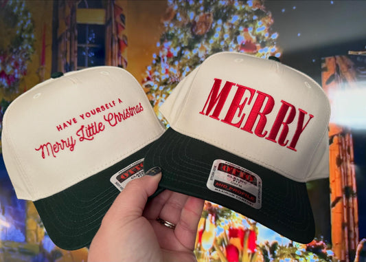 Embroidered Hats!