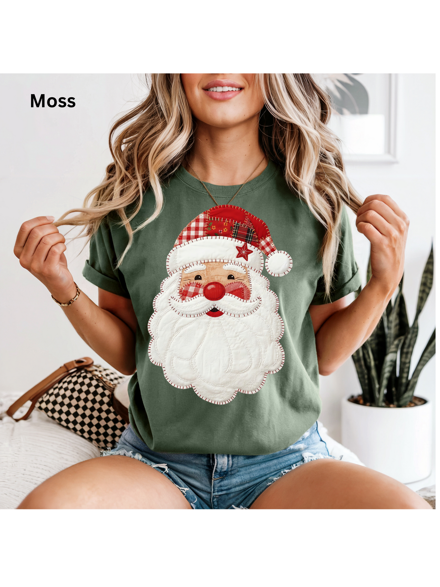 Patchwork Santa Claus