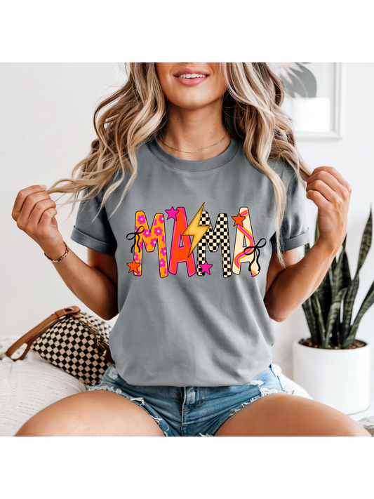 Checkered Mama T-Shirt