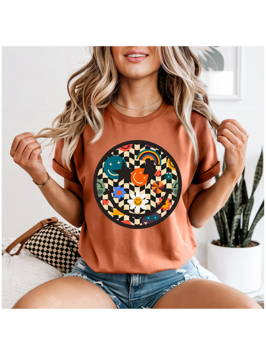 **Exclusive** Checkered Smiley