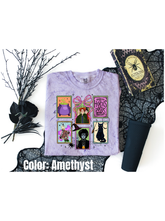 HP Halloween Witch Stamp Collage