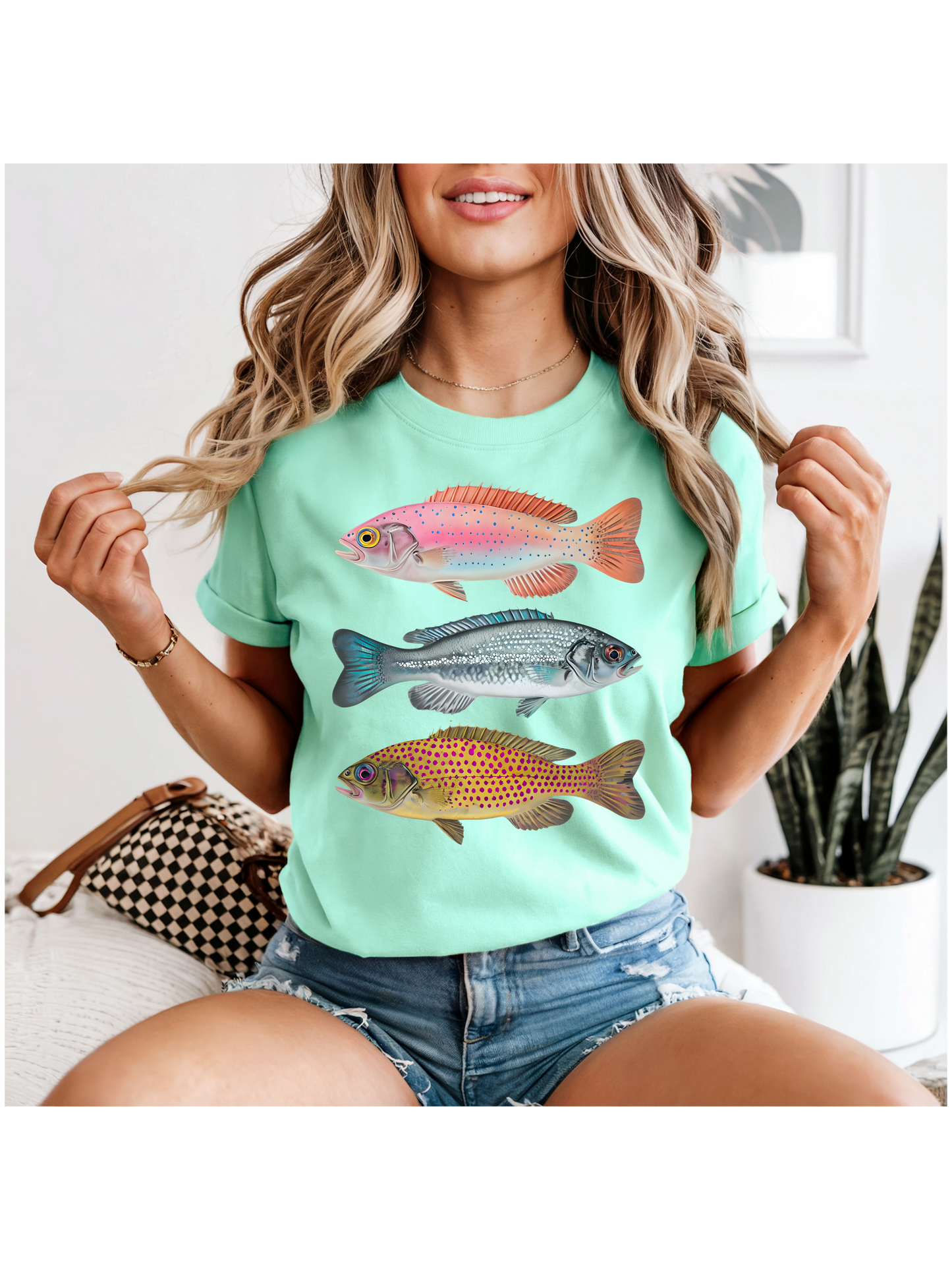 Colorful Stacked Fishies