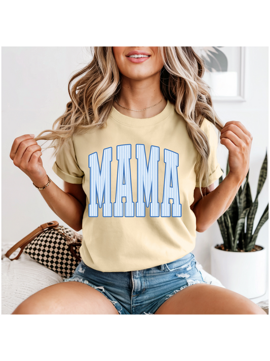 Blue Striped Mama