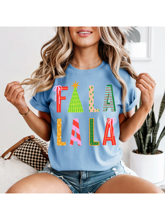 Fa la la la Colorful Christmas