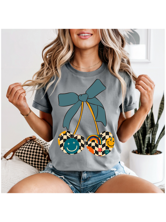 **Exclusive** Checkered Smiley Cherries