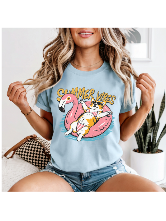 Summer Vibes Corgi