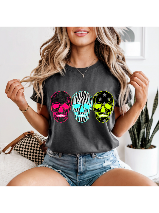 Neon Skulls