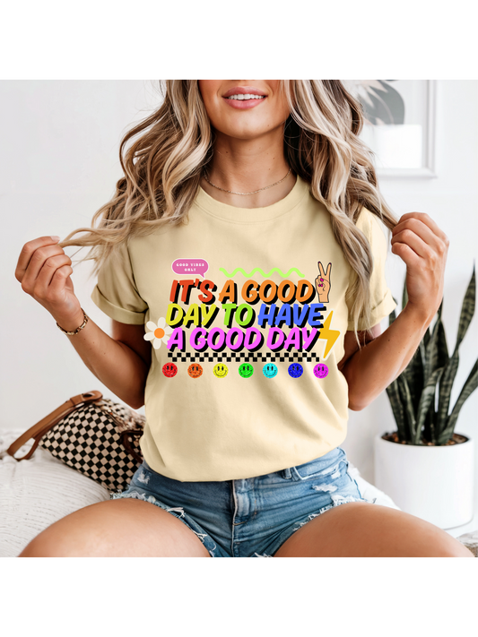 **Exclusive** It's a good day to have a good day