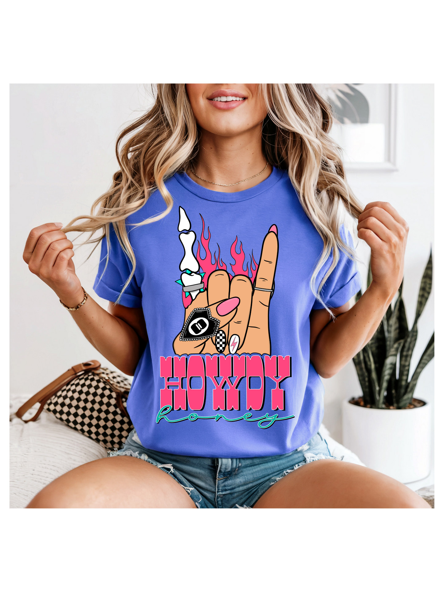 Skull Hand Howdy Honey
