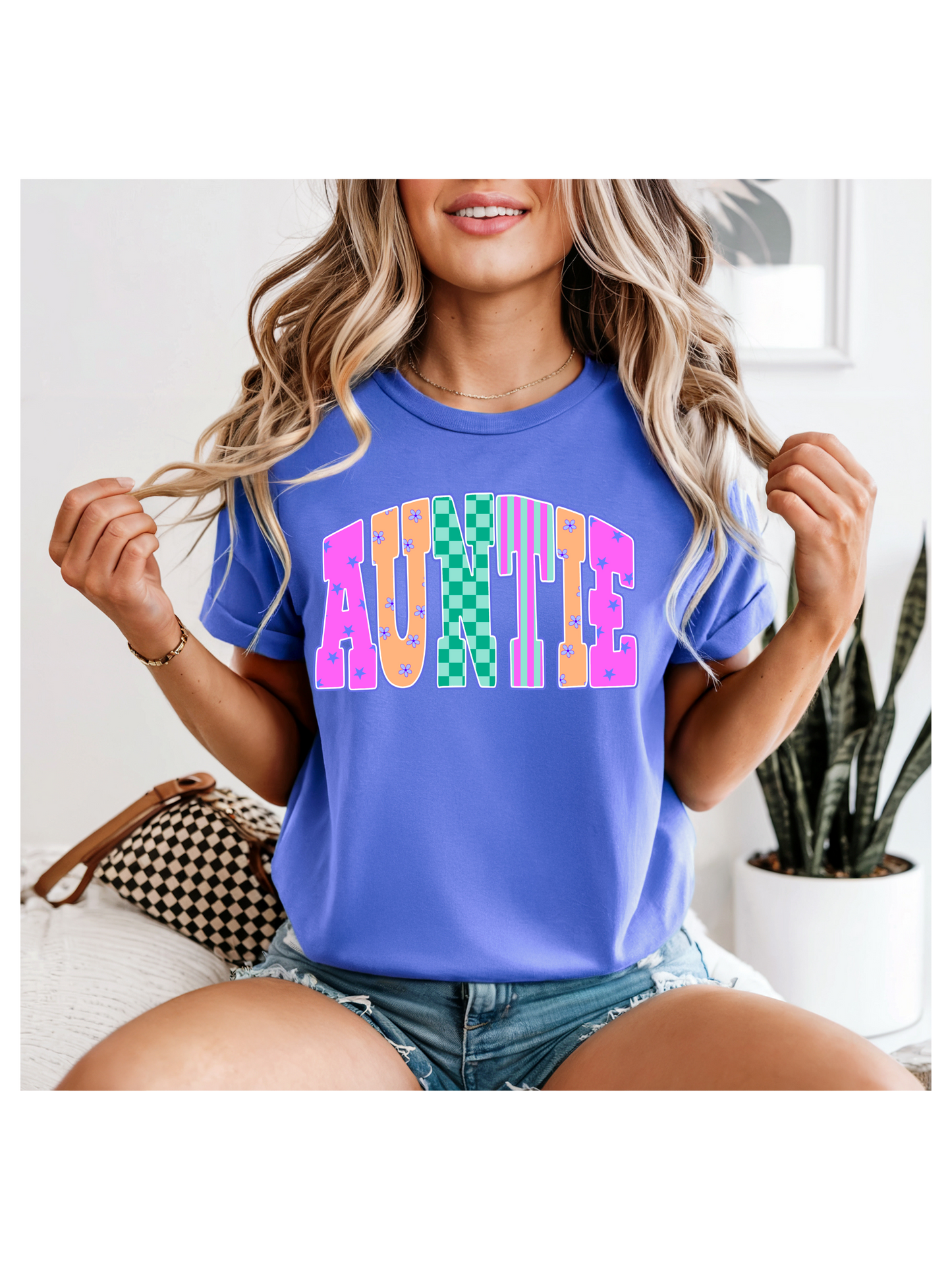Neon Colorful Auntie