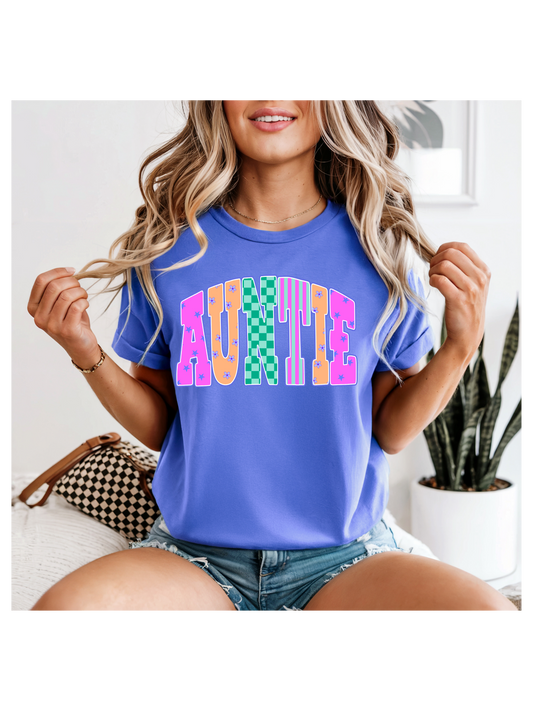 Neon Colorful Auntie